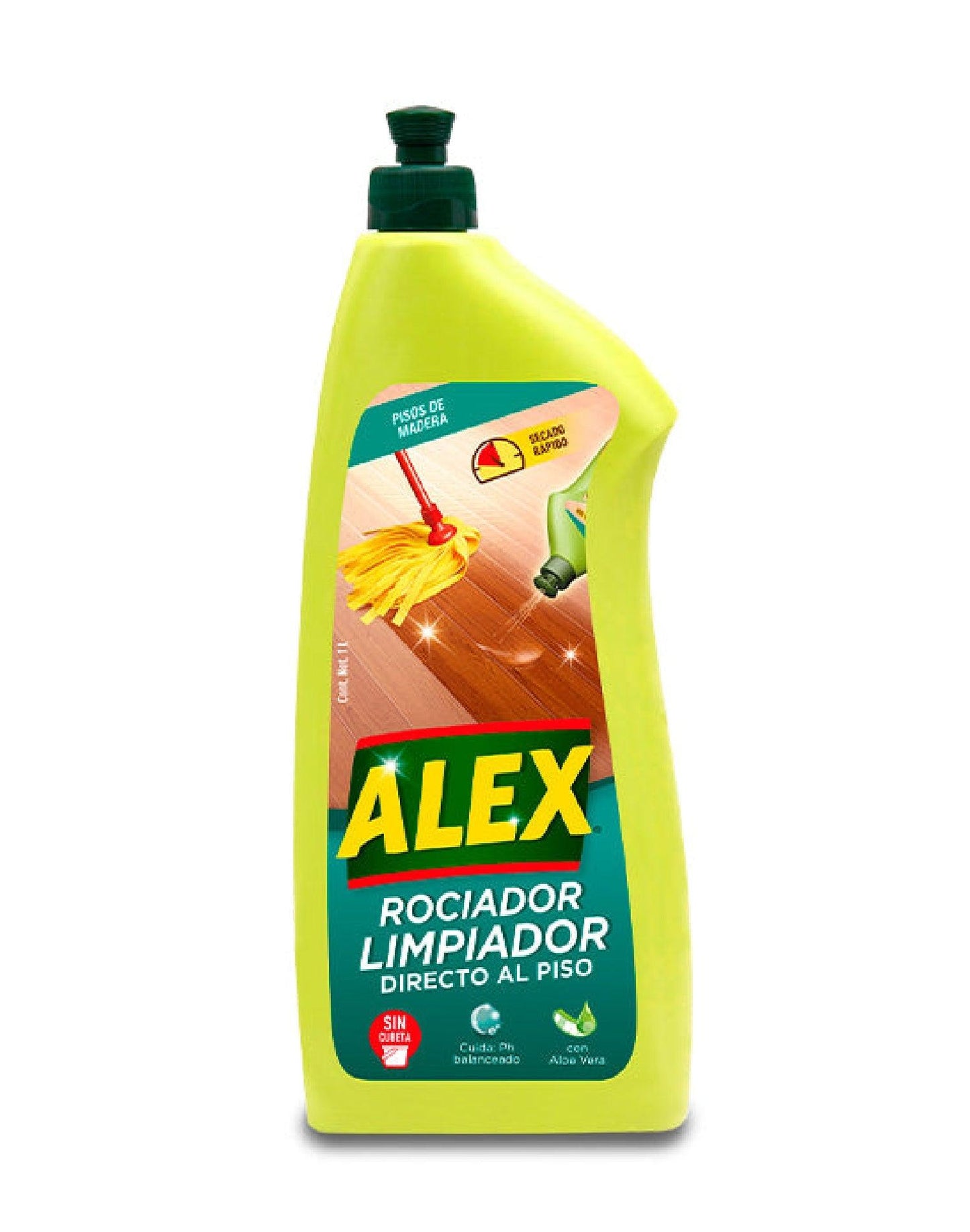 Alex Limpiador directo a piso aloe Madera 1 L - Puntolimpieza