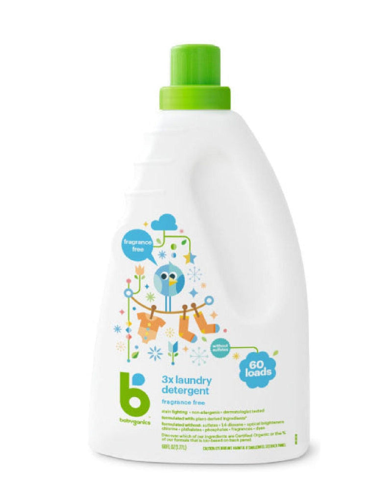Babyganics Detergente Líquido Hipoalergénico 1,77 L - Puntolimpieza