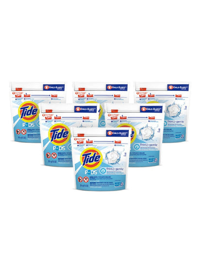 Tide Pods Free&Gentle Detergente en capsulas 6 x 16 unid - Puntolimpieza