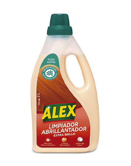 Alex Abrillantador Madera uso semanal 2 L - Puntolimpieza