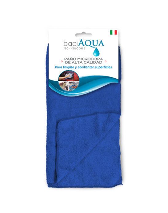 BaciAqua Paño Microfibra Alta Calidad Azul Grande 1 unid - Puntolimpieza