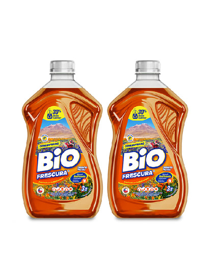 Bio Frescura Detergente Matic liquido Desierto Florido 2 x 3 L - Puntolimpieza