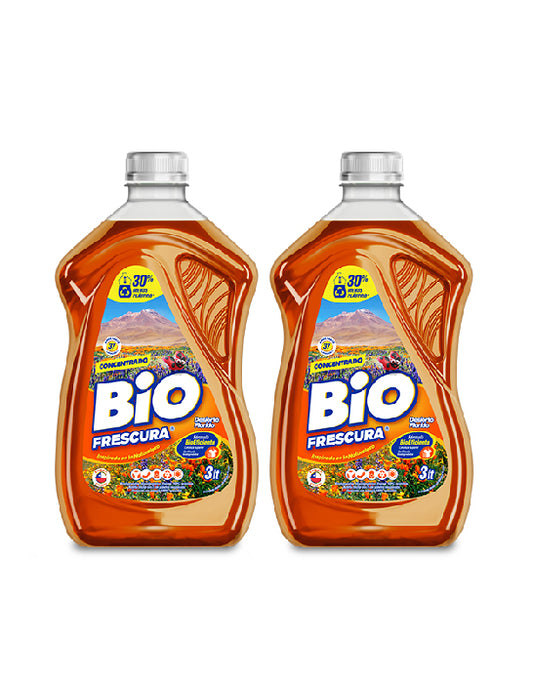 Bio Frescura Detergente Matic liquido Desierto Florido 2 x 3 L - Puntolimpieza