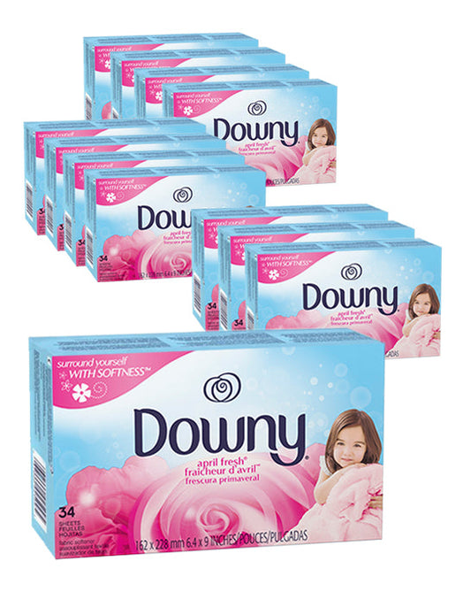 Downy Toallas Suavizantes Antiestatica 12 x 34 unid - Puntolimpieza