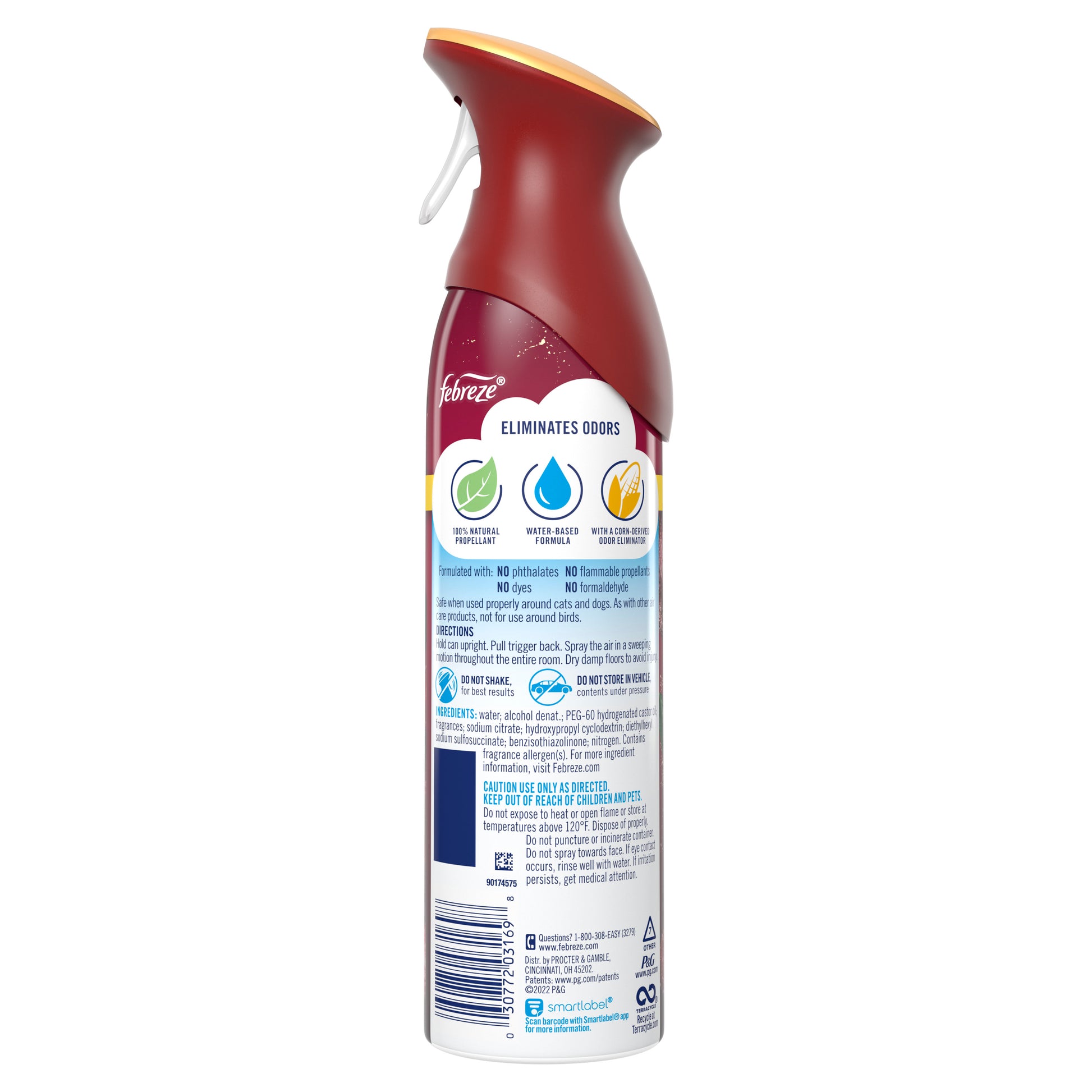 Febreze Eliminador de Olores Cranberry Tart 250 cc - Puntolimpieza