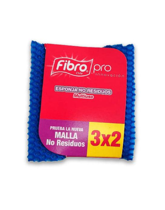 Fibro Pro Esponja No Residuos Azul 3 unid - Puntolimpieza