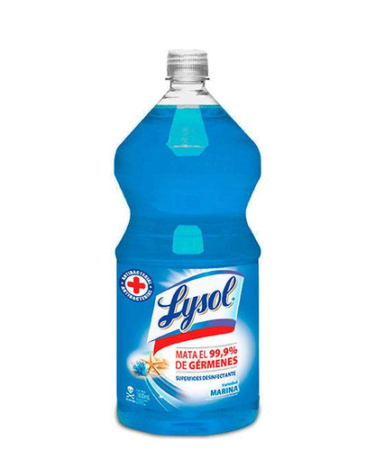 Lysol Limpia pisos Marina 1800 cc - Puntolimpieza