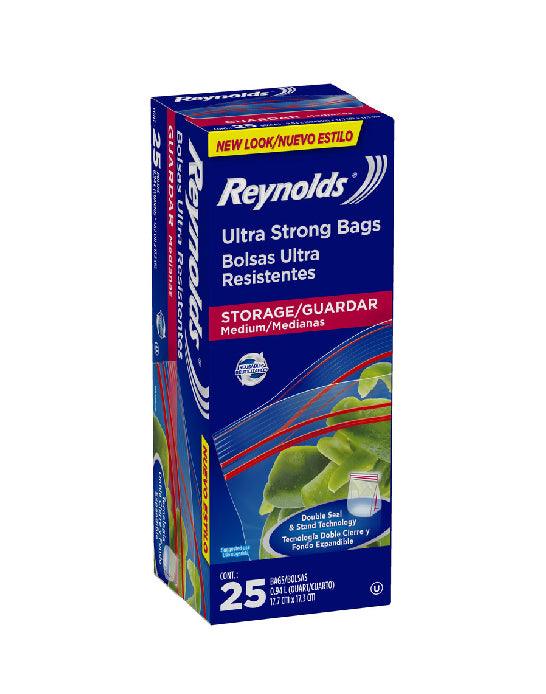 Reynolds Bolsa Hermética Doble Cierre Mediana 25 unid - Puntolimpieza