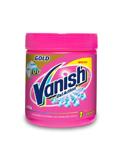 Vanish Quitamanchas ropa color polvo pote 450 gr - Puntolimpieza